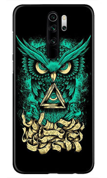 Owl Mobile Back Case for Redmi Note 8 Pro  (Design - 358)