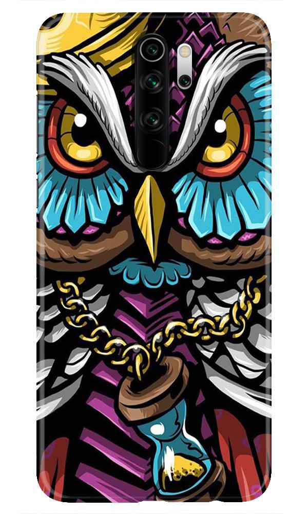Owl Mobile Back Case for Redmi Note 8 Pro  (Design - 359)