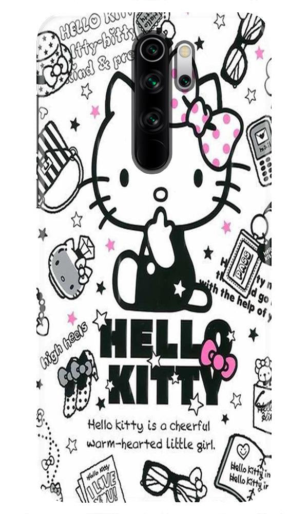 Hello Kitty Mobile Back Case for Redmi Note 8 Pro(Design - 361)