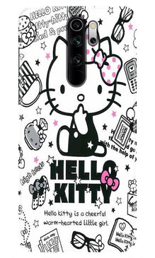 Hello Kitty Mobile Back Case for Redmi Note 8 Pro  (Design - 361)