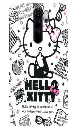 Hello Kitty Mobile Back Case for Redmi Note 8 Pro(Design - 361)