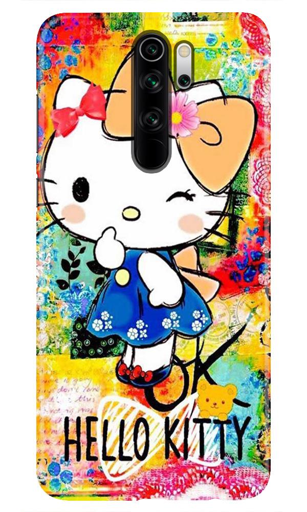 Hello Kitty Mobile Back Case for Redmi Note 8 Pro(Design - 362)