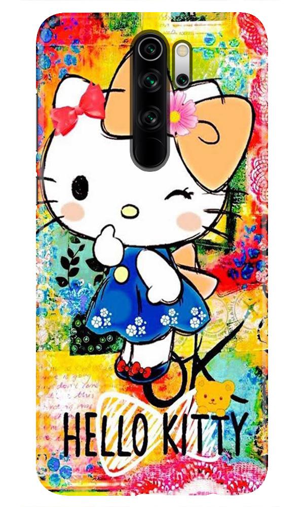 Hello Kitty Mobile Back Case for Redmi Note 8 Pro  (Design - 362)