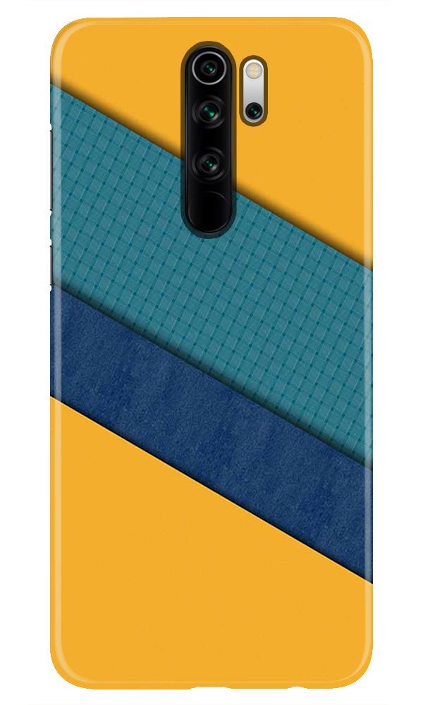 Diagonal Pattern Mobile Back Case for Redmi Note 8 Pro  (Design - 370)