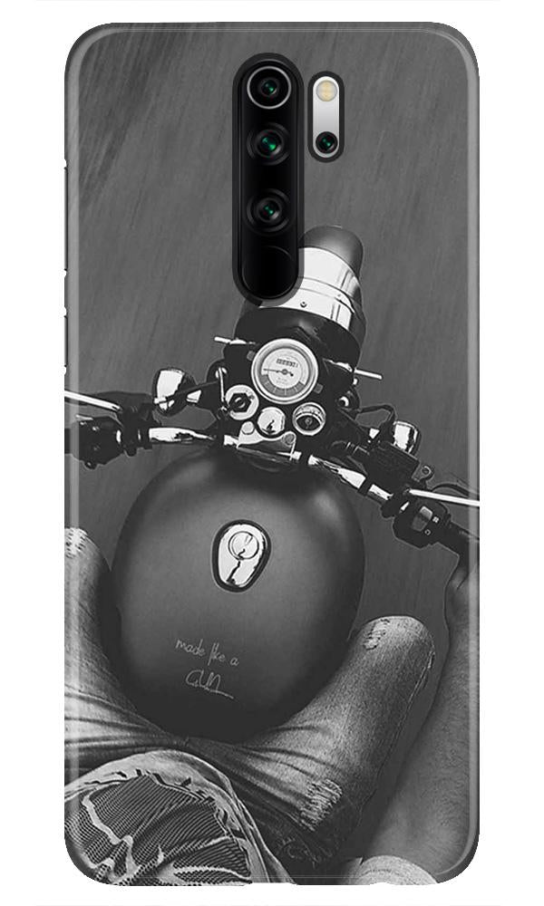 Royal Enfield Mobile Back Case for Redmi Note 8 Pro  (Design - 382)