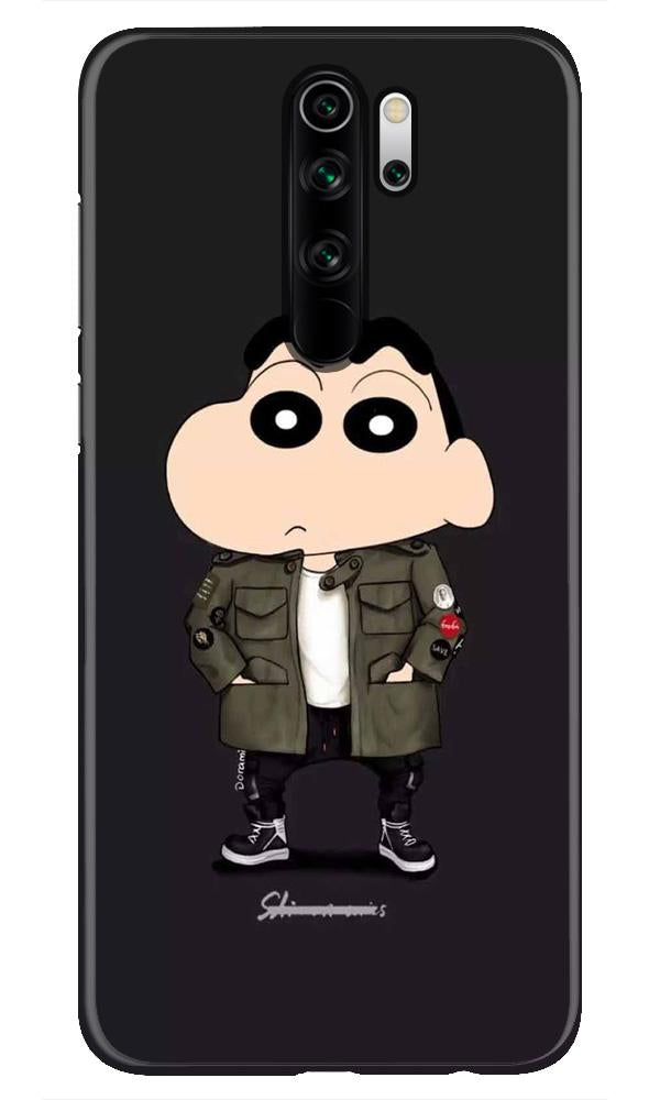 Shin Chan Mobile Back Case for Redmi Note 8 Pro  (Design - 391)