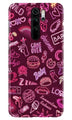 Party Theme Mobile Back Case for Redmi Note 8 Pro  (Design - 392)