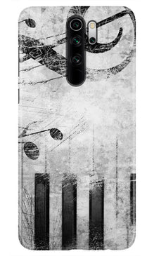Music Mobile Back Case for Redmi Note 8 Pro  (Design - 394)