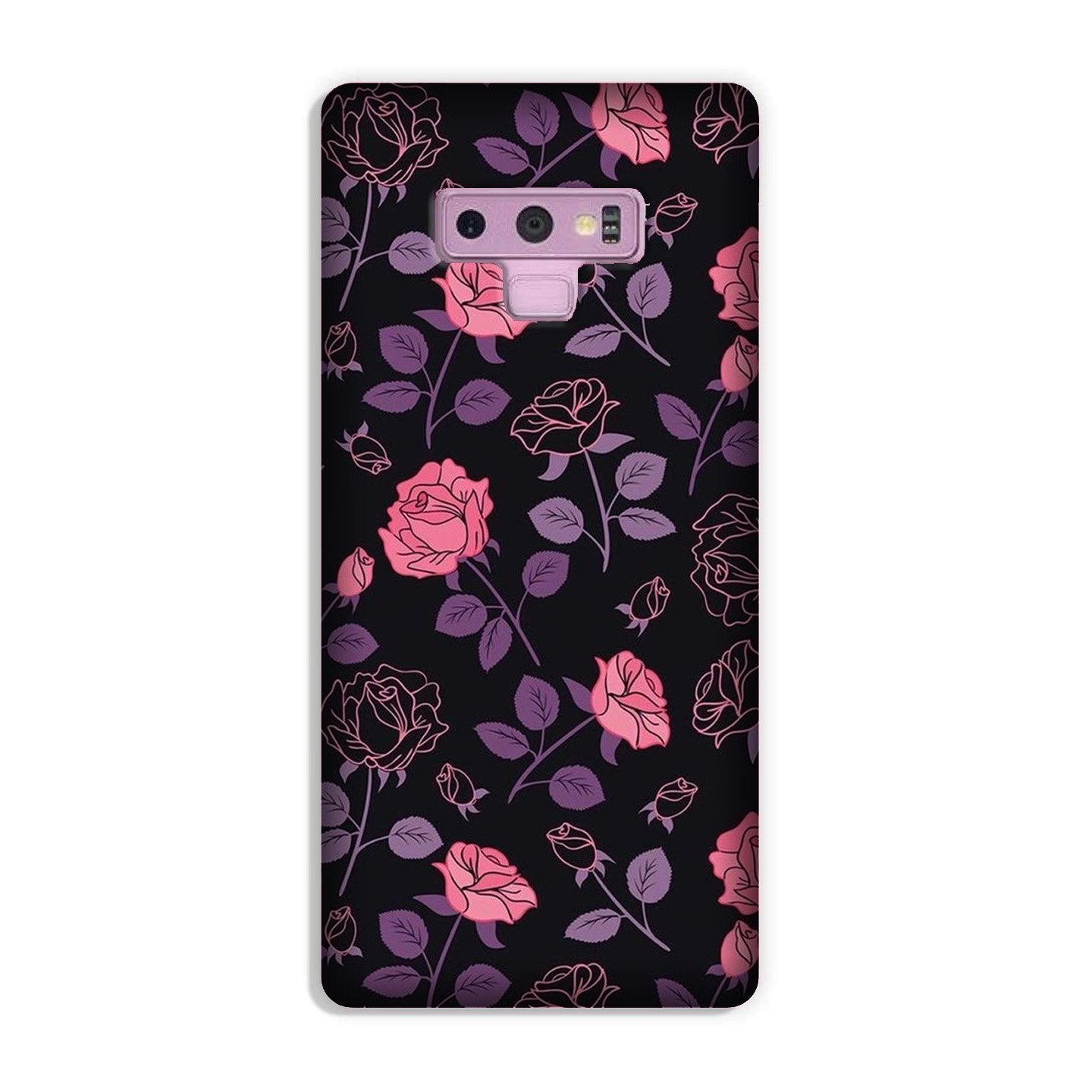 Rose Black Background Case for Galaxy Note 9