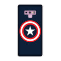 Captain America Case for Galaxy Note 9