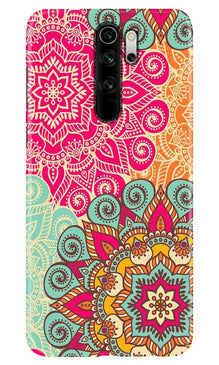 Rangoli art Mobile Back Case for Xiaomi Redmi 9 Prime (Design - 6)