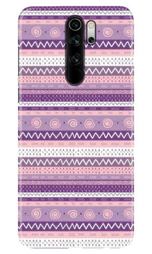 Zigzag line pattern3 Mobile Back Case for Poco M2 (Design - 11)