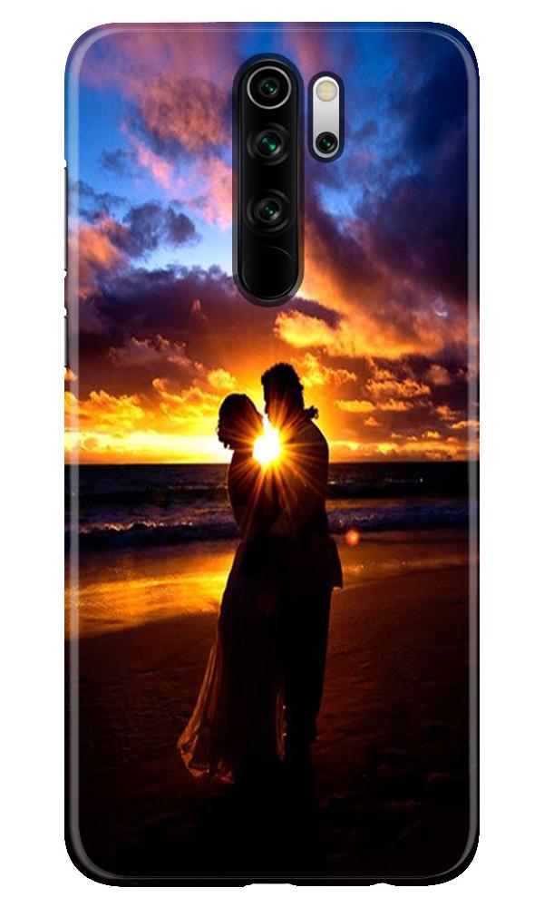 Couple Sea shore Case for Poco M2