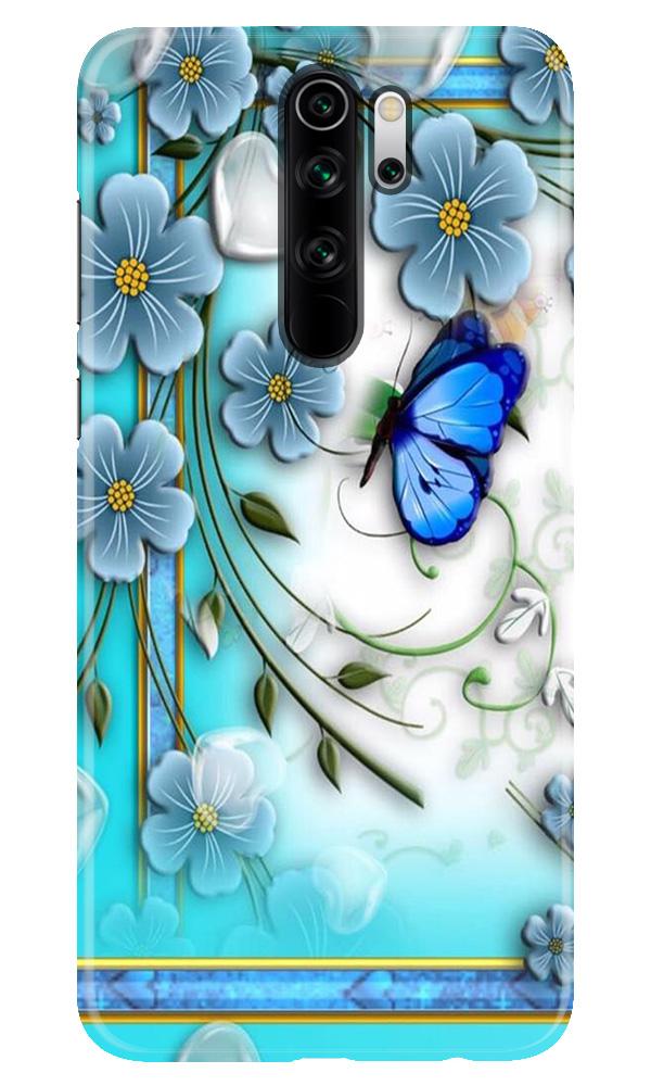 Blue Butterfly Case for Xiaomi Redmi 9 Prime