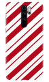 Red White Case for Xiaomi Redmi 9 Prime