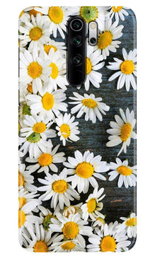 White flowers2 Mobile Back Case for Poco M2 (Design - 62)