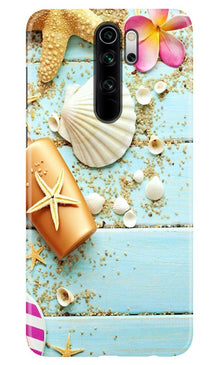 Sea Shells Mobile Back Case for Xiaomi Redmi 9 Prime (Design - 63)