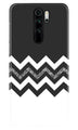 Black white Pattern2Case for Xiaomi Redmi 9 Prime