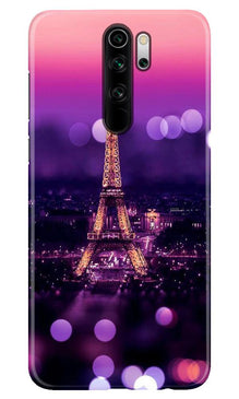 Eiffel Tower Mobile Back Case for Poco M2 (Design - 86)