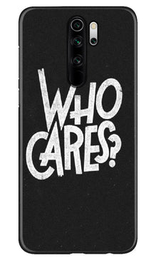 Who Cares Mobile Back Case for Xiaomi Redmi 9 Prime (Design - 94)