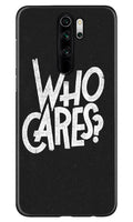 Who Cares Case for Poco M2