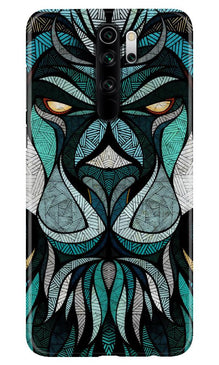 Lion Mobile Back Case for Poco M2 (Design - 97)