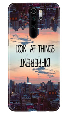 Look at things different Mobile Back Case for Xiaomi Redmi 9 Prime (Design - 99)