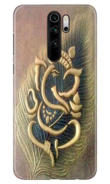 Lord Ganesha Mobile Back Case for Poco M2 (Design - 100)