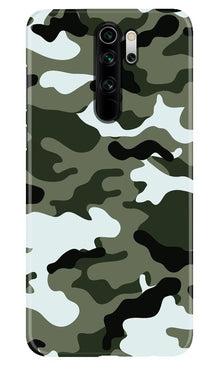 Army Camouflage Mobile Back Case for Xiaomi Redmi 9 Prime  (Design - 108)