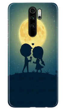 Love Couple Mobile Back Case for Xiaomi Redmi 9 Prime  (Design - 109)