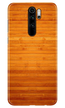 Wooden Look Mobile Back Case for Poco M2  (Design - 111)