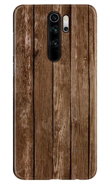 Wooden Look Mobile Back Case for Poco M2  (Design - 112)