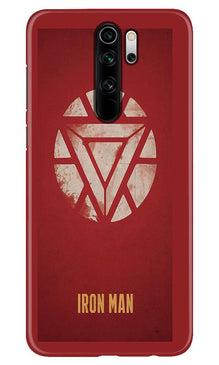 Iron Man Superhero Mobile Back Case for Xiaomi Redmi 9 Prime  (Design - 115)