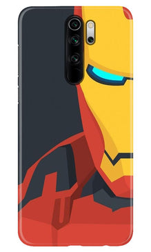 Iron Man Superhero Mobile Back Case for Xiaomi Redmi 9 Prime  (Design - 120)