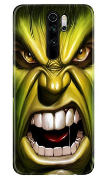Hulk Superhero Mobile Back Case for Xiaomi Redmi 9 Prime  (Design - 121)