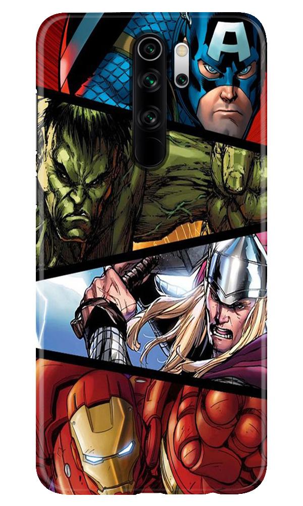 Avengers Superhero Case for Xiaomi Redmi 9 Prime(Design - 124)