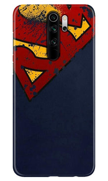 Superman Superhero Mobile Back Case for Xiaomi Redmi 9 Prime  (Design - 125)