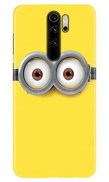Minions Mobile Back Case for Xiaomi Redmi 9 Prime  (Design - 128)