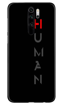 Human Mobile Back Case for Xiaomi Redmi 9 Prime  (Design - 141)