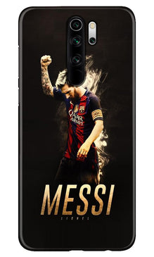 Messi Mobile Back Case for Xiaomi Redmi 9 Prime  (Design - 163)