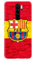 FCB Football Case for Poco M2  (Design - 174)