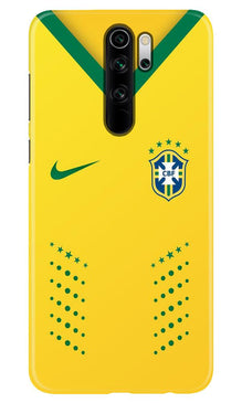 Brazil Mobile Back Case for Poco M2  (Design - 176)