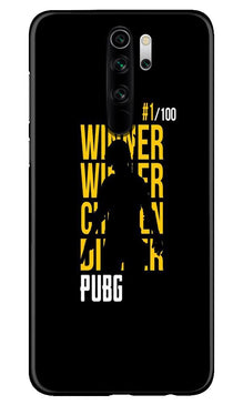 Pubg Winner Winner Mobile Back Case for Xiaomi Redmi 9 Prime  (Design - 177)