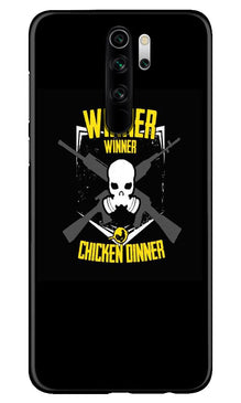 Winner Winner Chicken Dinner Mobile Back Case for Poco M2  (Design - 178)