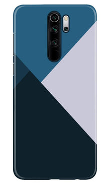 Blue Shades Mobile Back Case for Poco M2 (Design - 188)