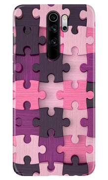 Puzzle Mobile Back Case for Poco M2 (Design - 199)