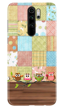 Owls Mobile Back Case for Poco M2 (Design - 202)