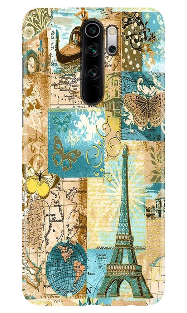 Travel Eiffel Tower Case for Poco M2 (Design No. 206)