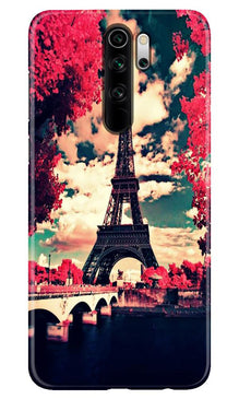 Eiffel Tower Mobile Back Case for Poco M2 (Design - 212)