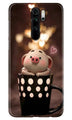 Cute Bunny Case for Xiaomi Redmi 9 Prime (Design No. 213)
